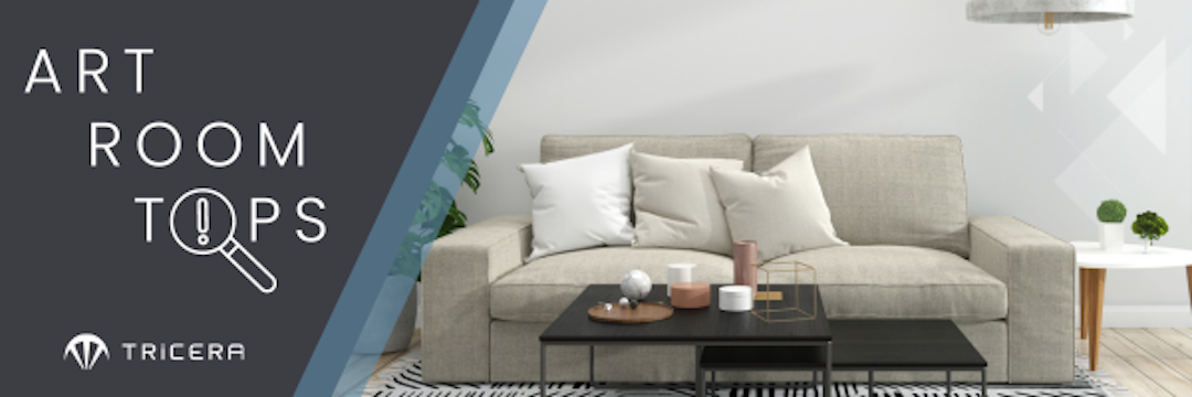 アート234 「タイム2(グリーンブルー)」 インテリアコーディネート